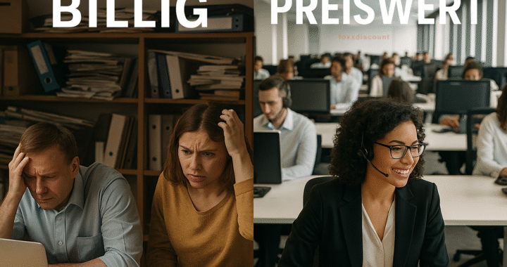 Preiswert hat Stil. Billig hat Folgen.