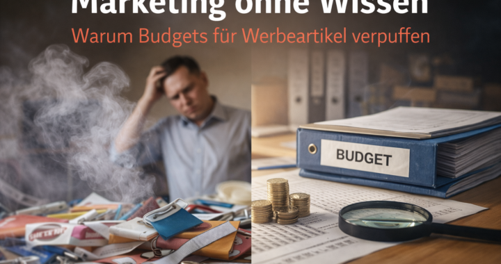 Marketing ohne Wissen: Warum Budgets für Werbeartikel verpuffen